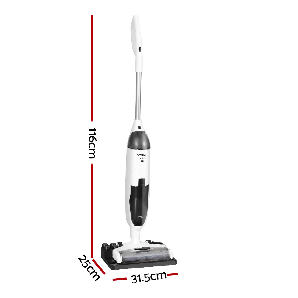 Handheld Wet Dry Vacuum Cleaner Mop Brushless Vacuums HEPA Filter - 250W