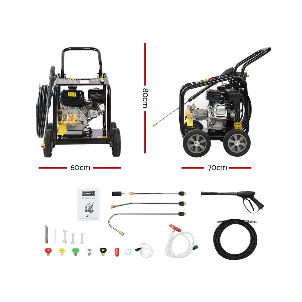 High‑Pressure Washer, 10HP 4800PSI