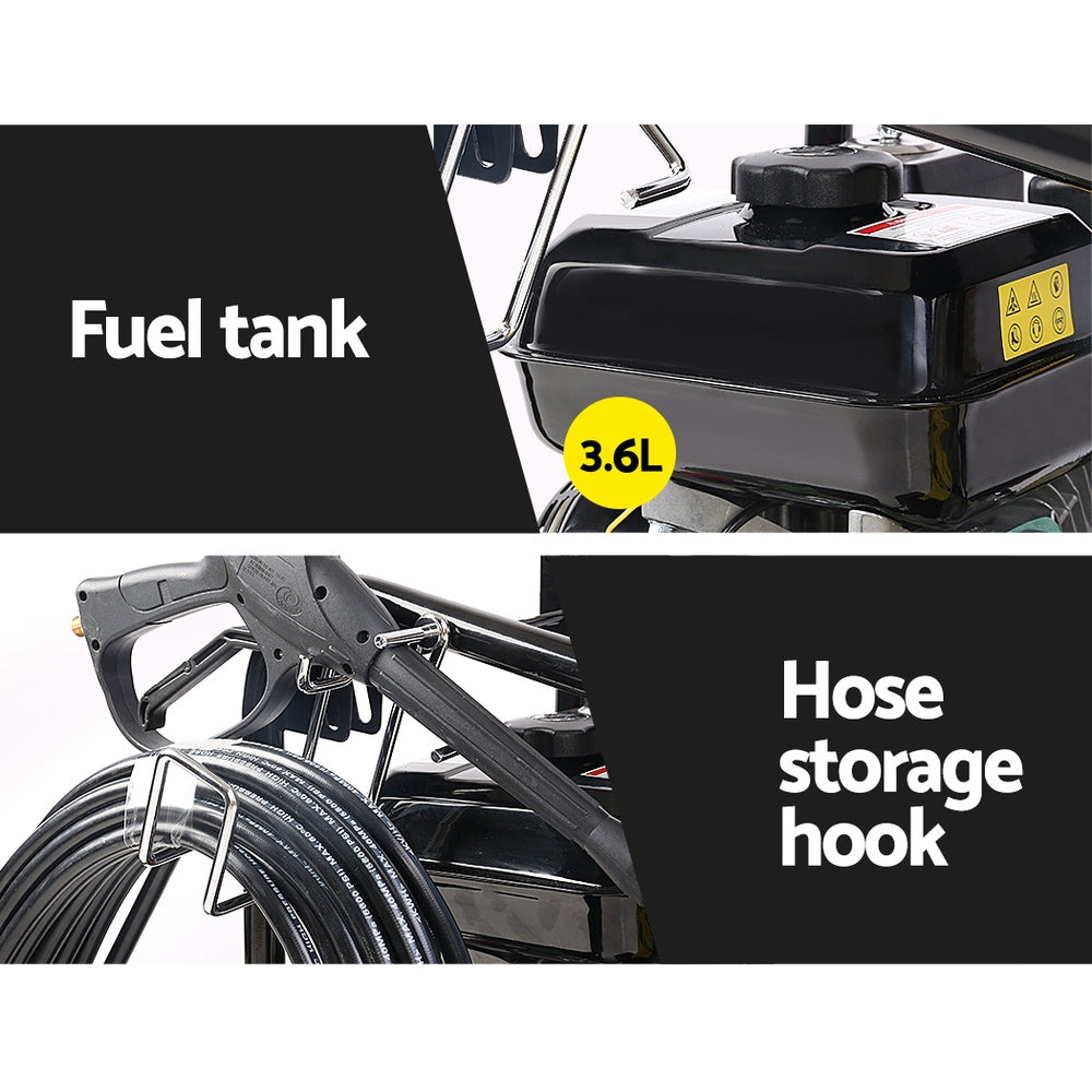 High‑Pressure Washer, 10HP 4800PSI