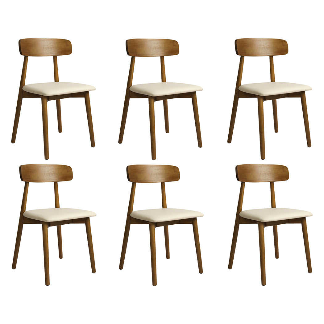 Levede 6x Dining Chairs Kitchen Chair