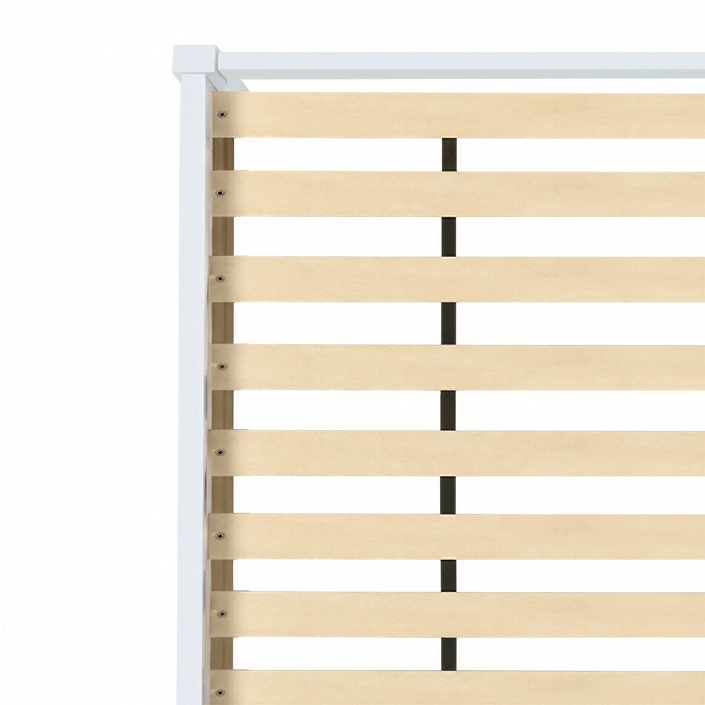 Bed Frame Double Size Wooden Bed Base Timber Foundation Mattress