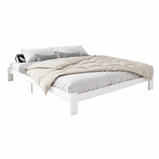 Queen wooden bed frame