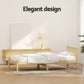 Bed Frame Single Size Wooden - Oak SOFIE