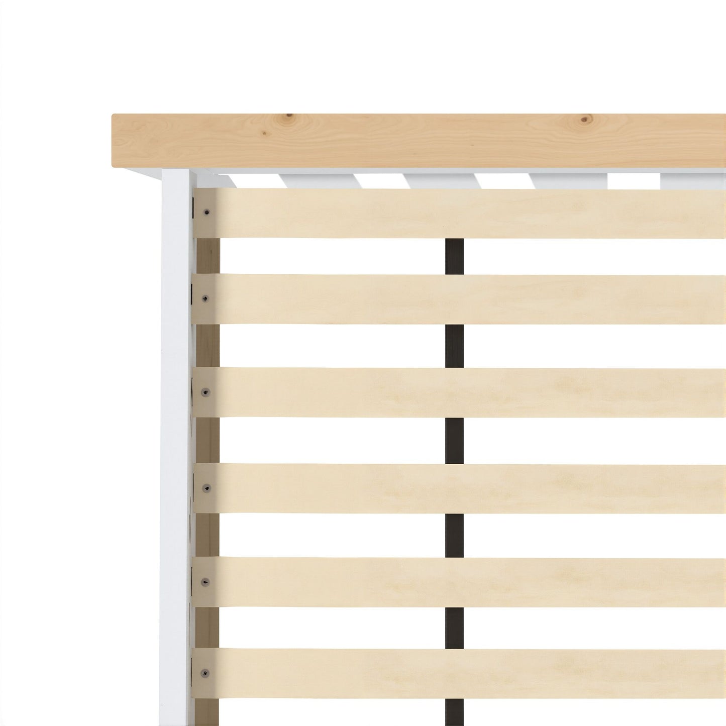 Frame Double Full Size Wooden Pine Timber Mattress Base Pony Bed