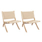 Levede 2x Accent Chair Foldable Recliner