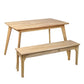 Levede Dining Sets 1XTable+1XBench Chair