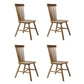 Levede 4x Dining Chairs Kitchen Windor Oak
