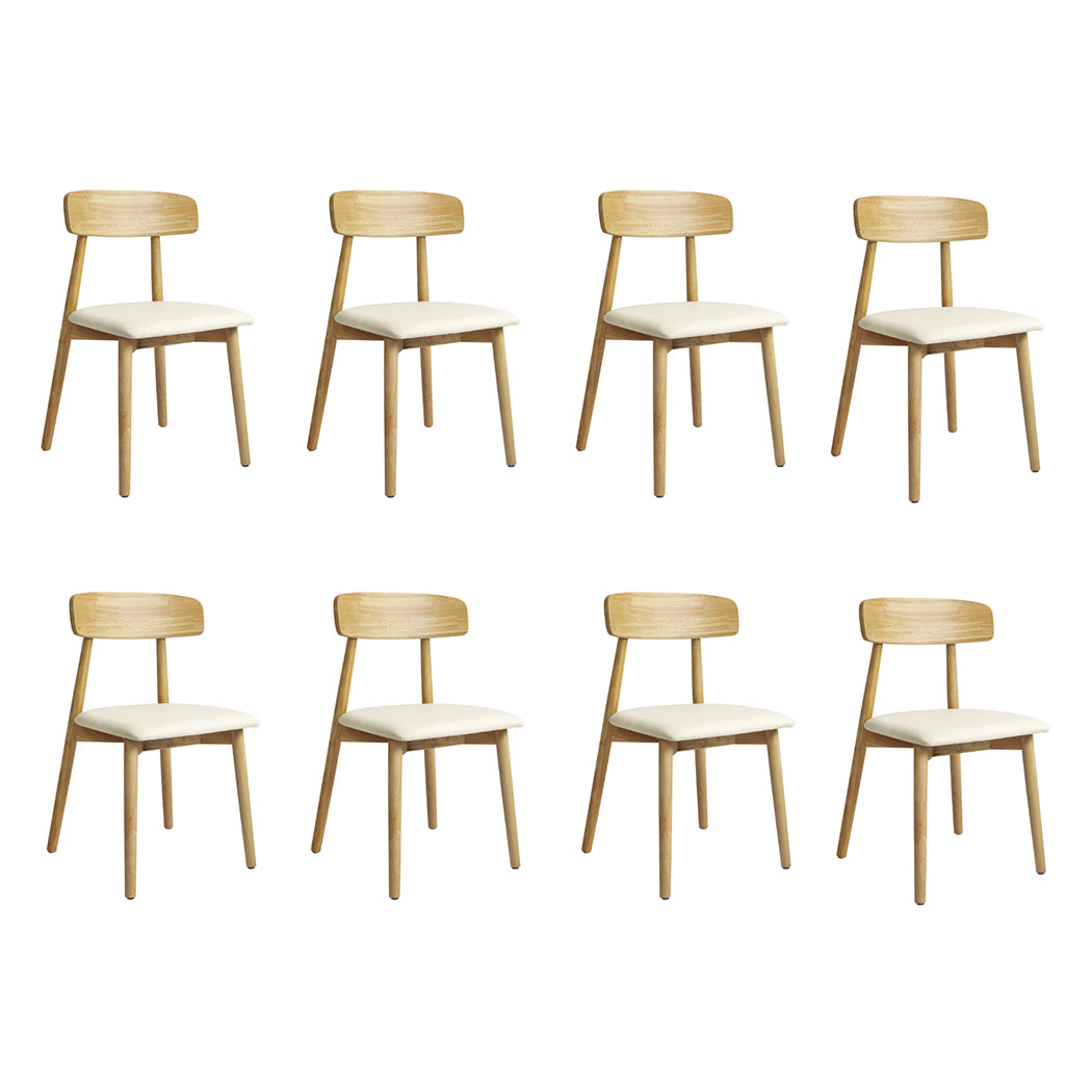 Levede 8x Dining Chairs Kitchen Chair