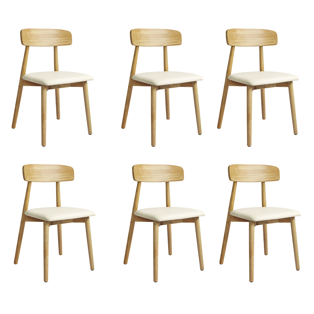 Levede 6x Dining Chairs Kitchen Chair