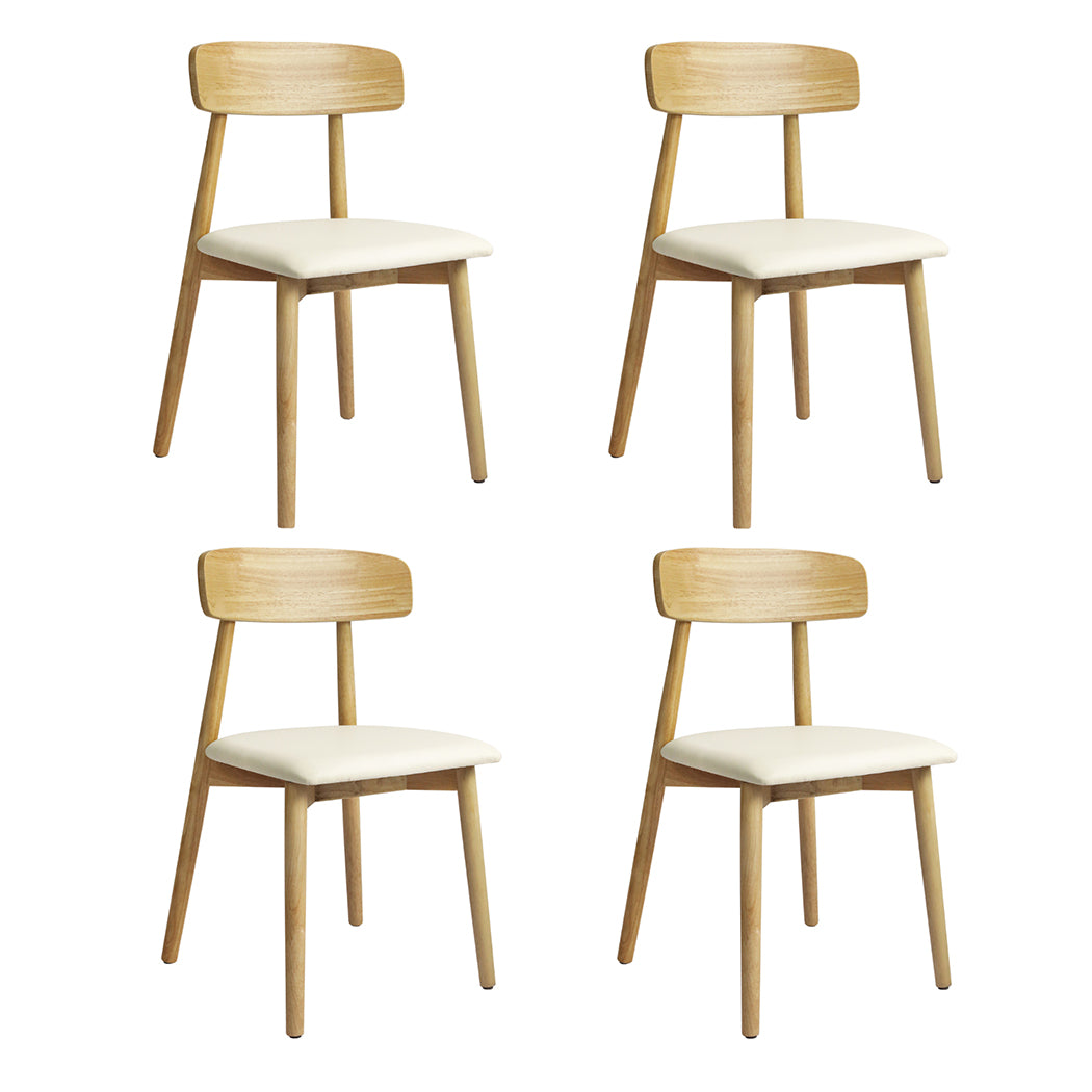 Levede 4x Dining Chairs Kitchen Chair