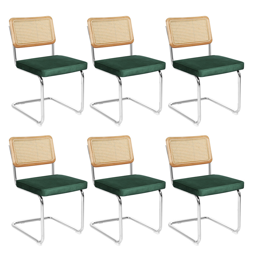Levede 6xRattan Chair Dining Chairs