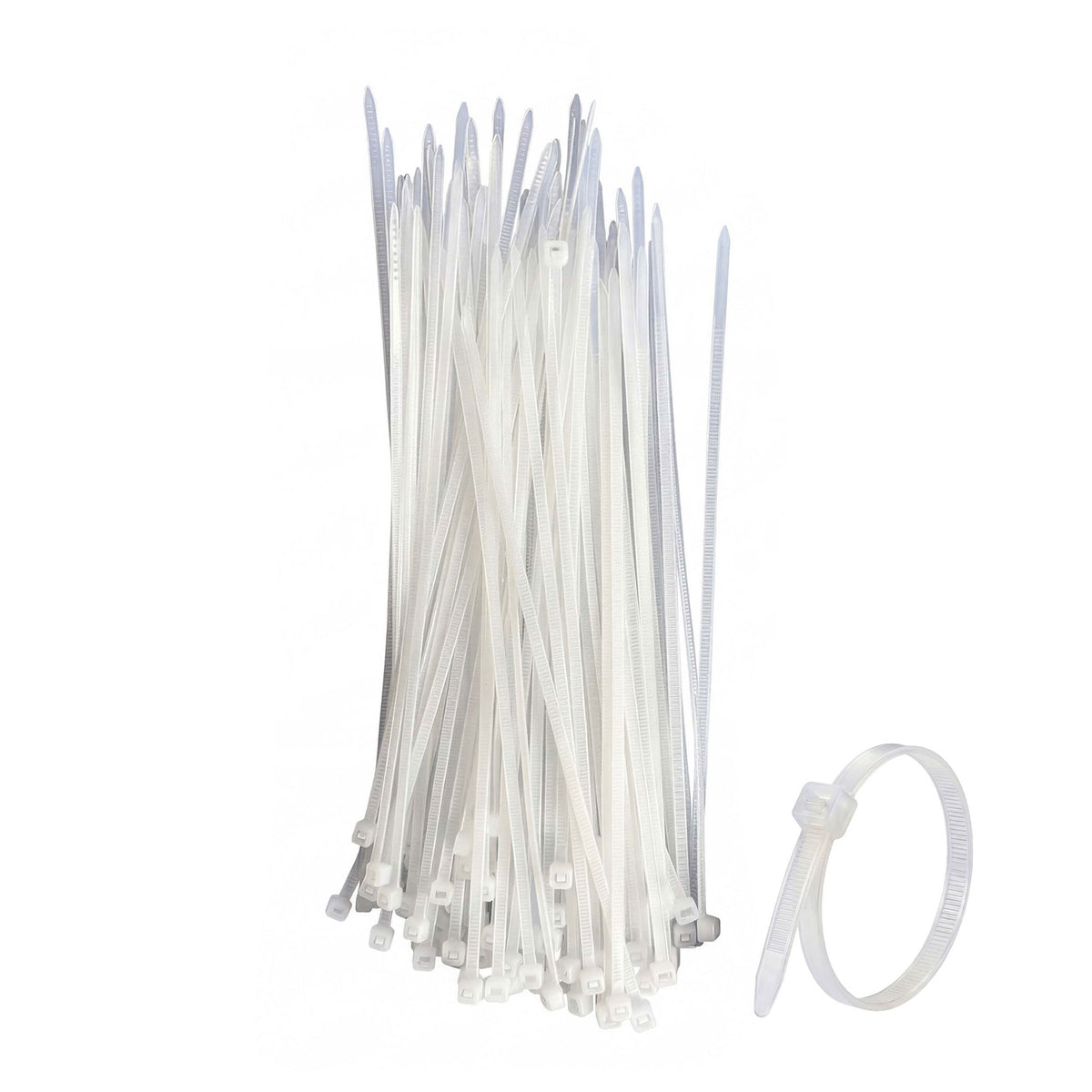 Cable Zip Tie White 2.5mmx100mm 1000pcs