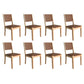 Levede Dining Chairs Accent Chair Lounge x8