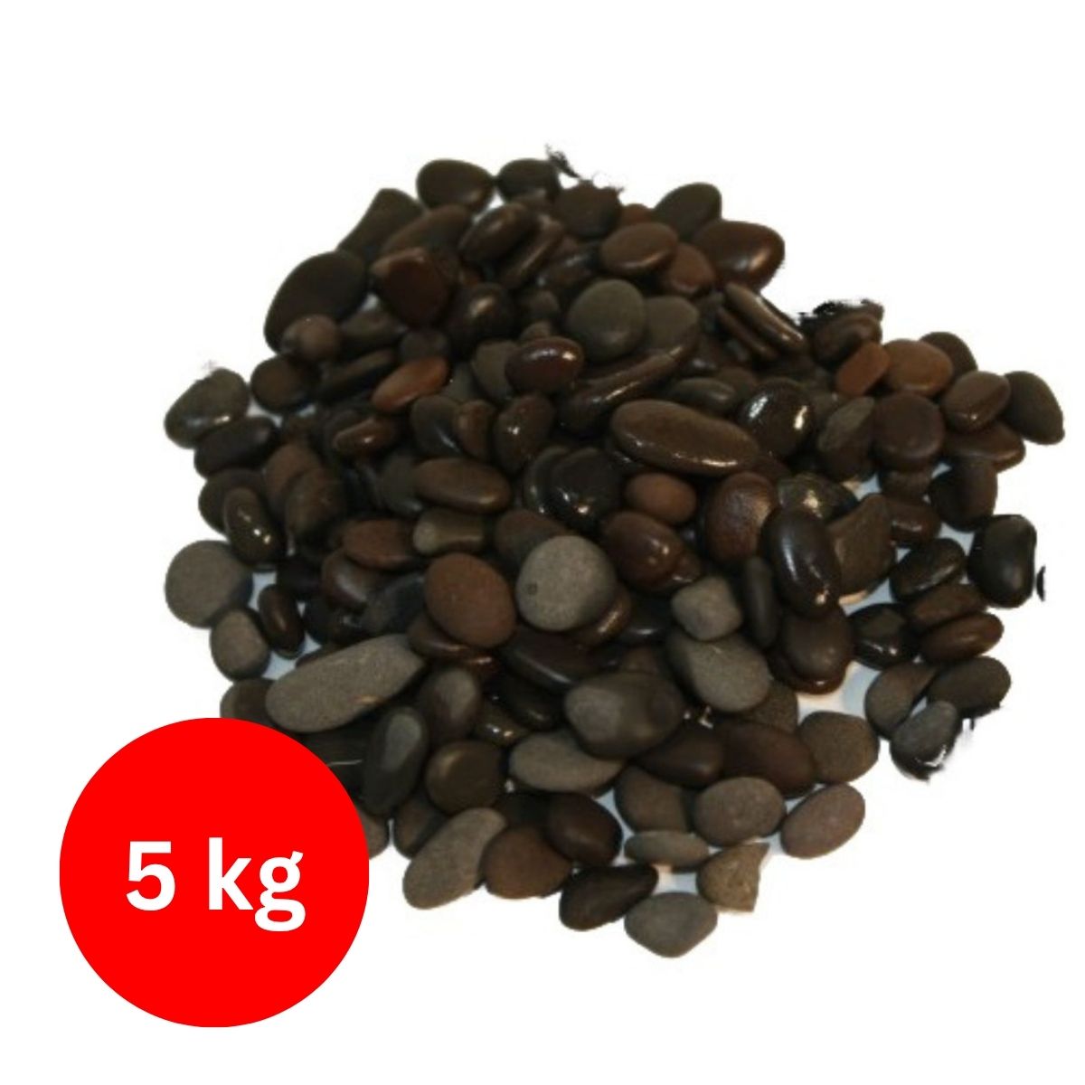 Showmaster 4-6mm Black Pebbles 5kg