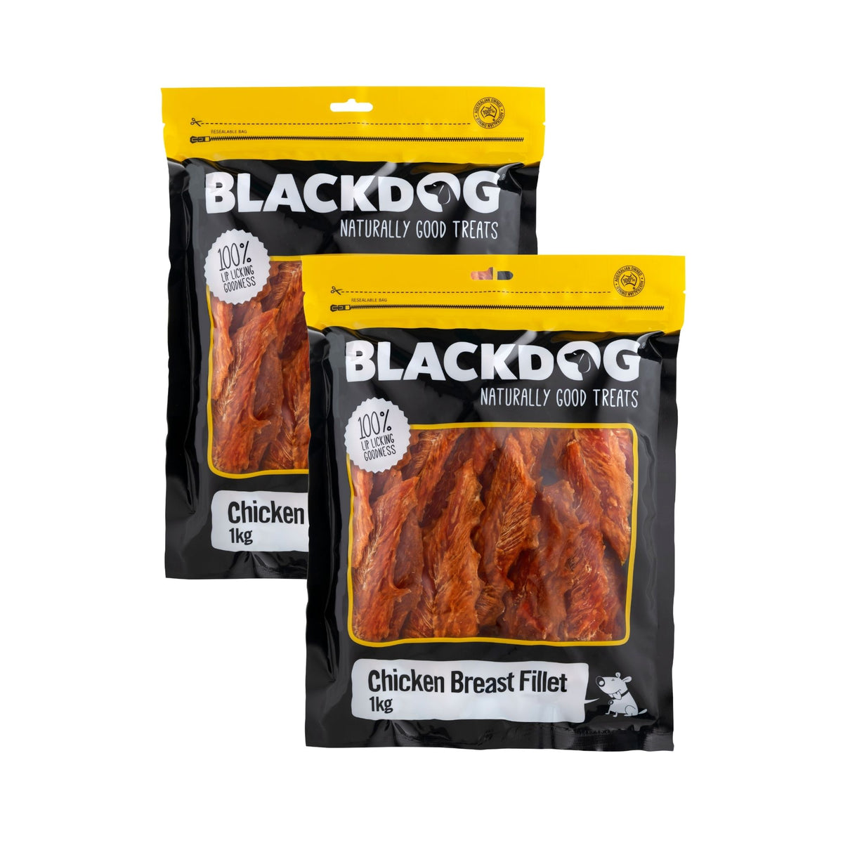Blackdog Chicken Breast Fillets 1kg x 2pk