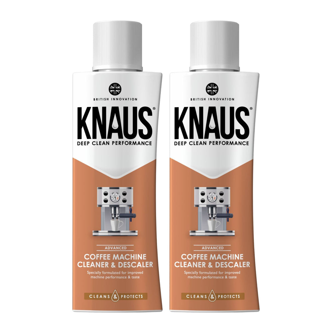 Knaus Coffee Machine Cleaner & Descaler 300ml x2