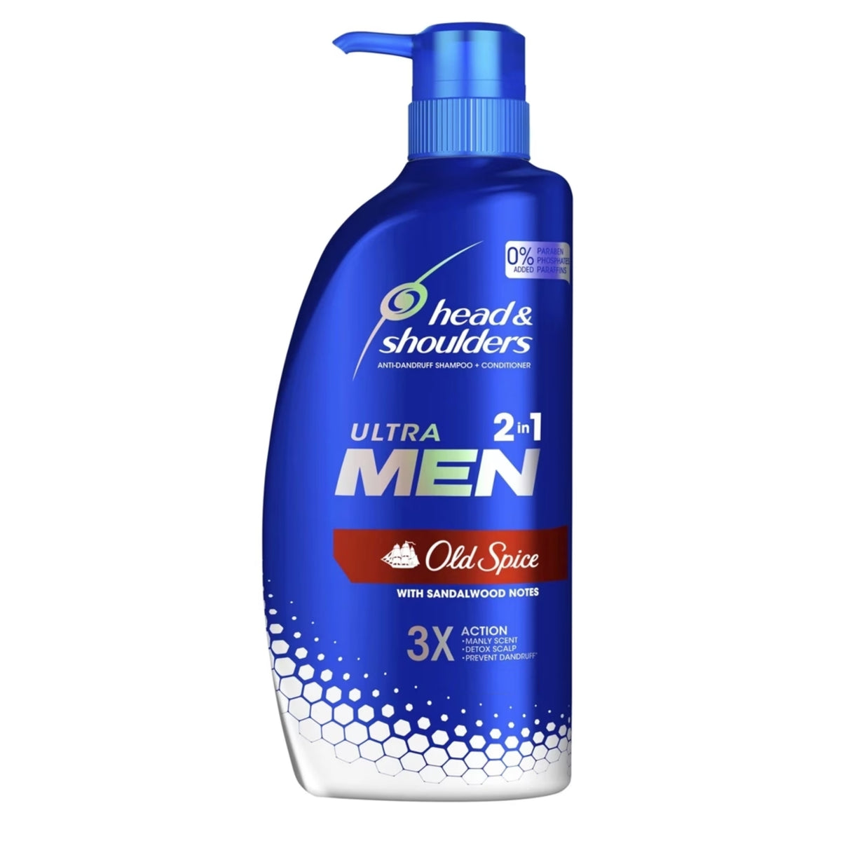 Head & Shoulders 550ml Ultra Old Spice Shampoo & Conditioner