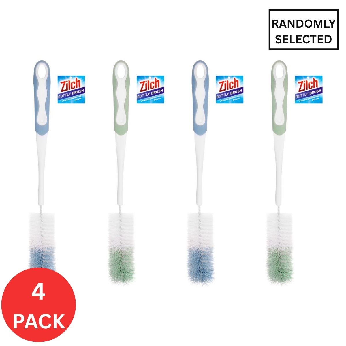 4x Zilch 43cm Bottle Brush