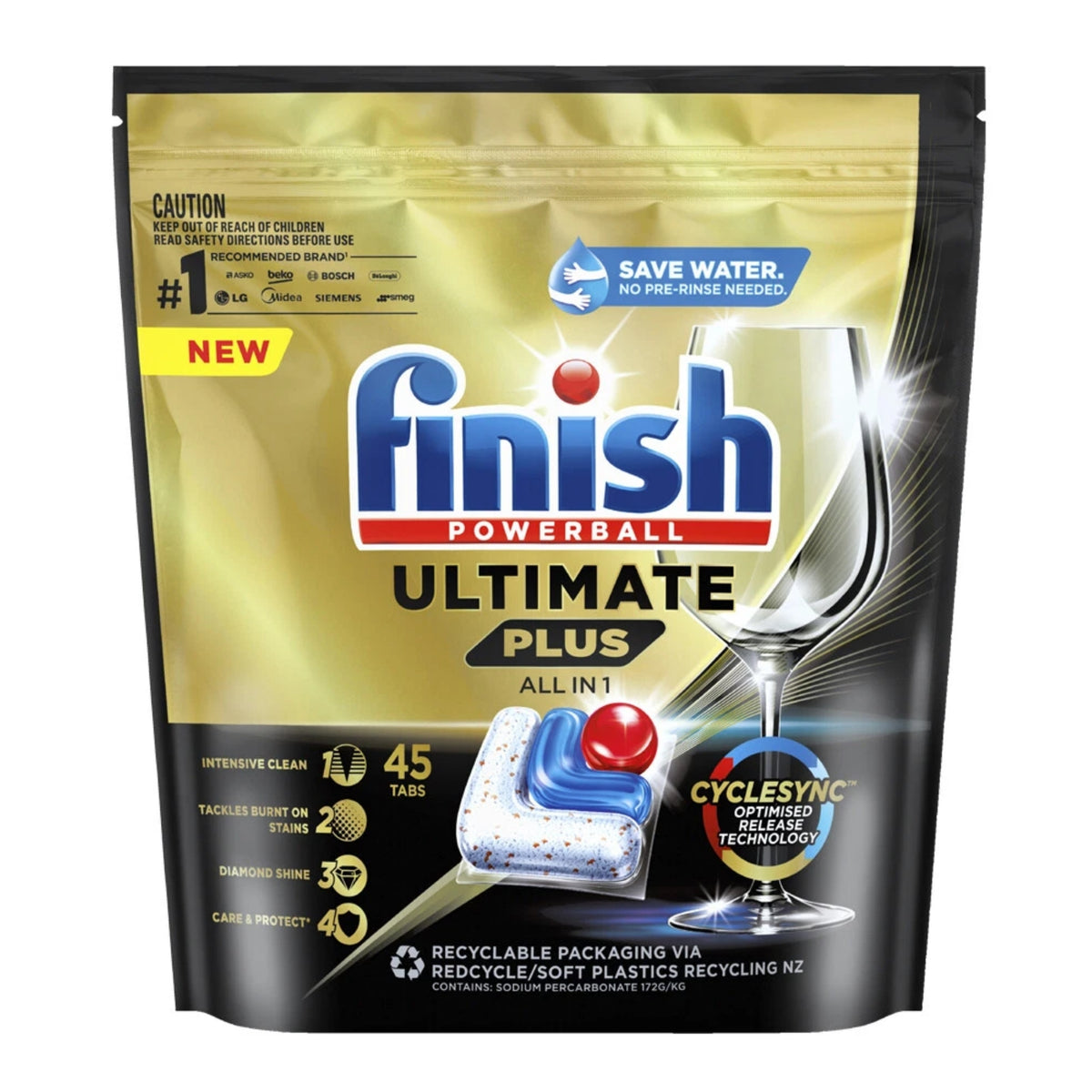 Finish Ultimate Plus x 45 Dishwasher Tablets
