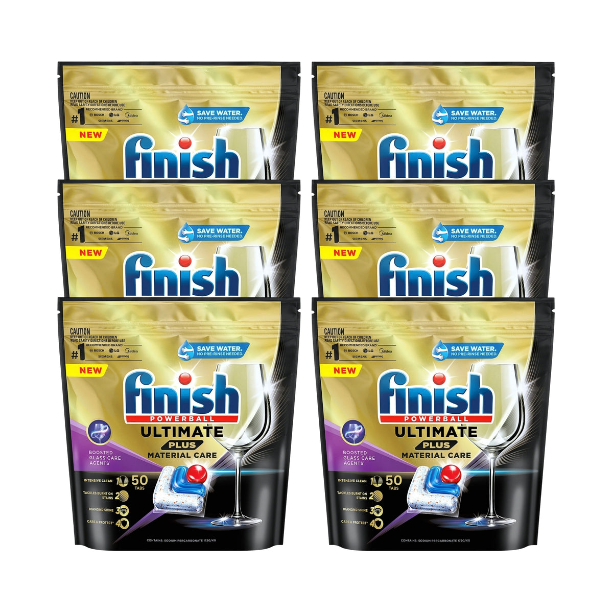 Finish Ultimate Plus Material Care x 300 Dishwasher Tablets
