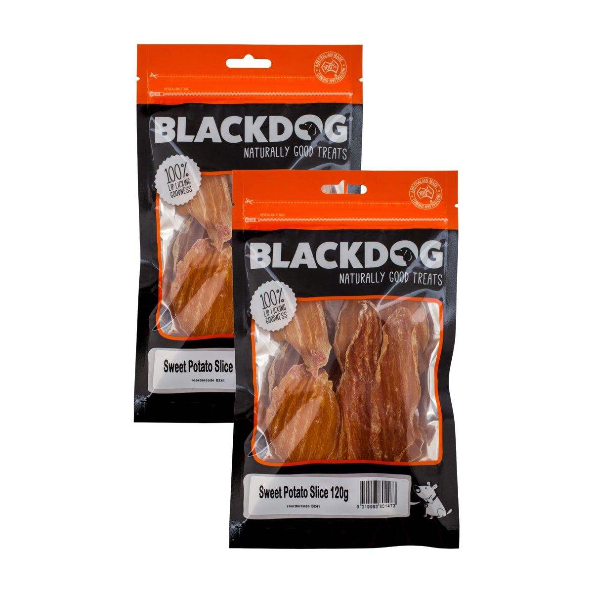 Blackdog Sweet Potato Slice 120g x 2pk