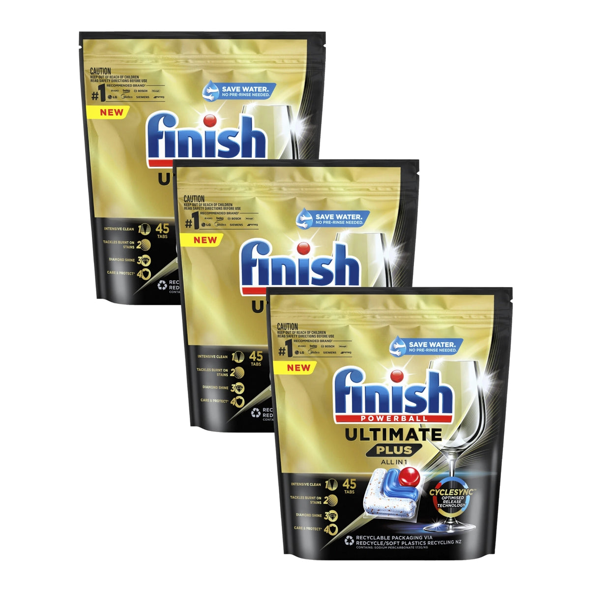 Finish Ultimate Plus x 135 Dishwasher Tablets
