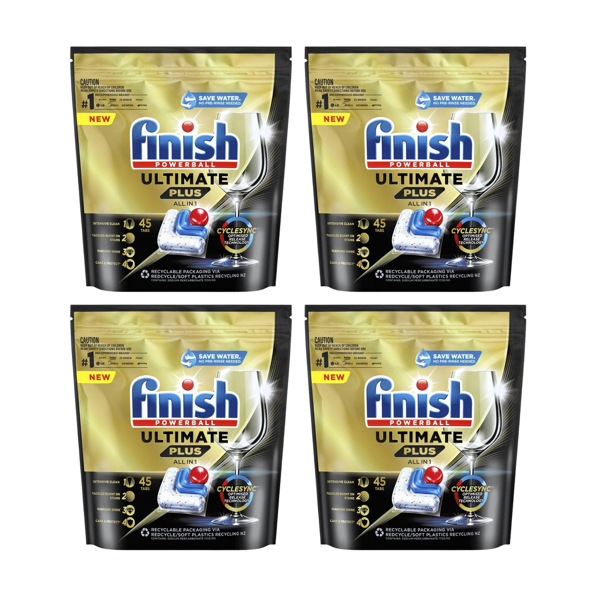 Finish Ultimate Plus x 180 Dishwasher Tablets