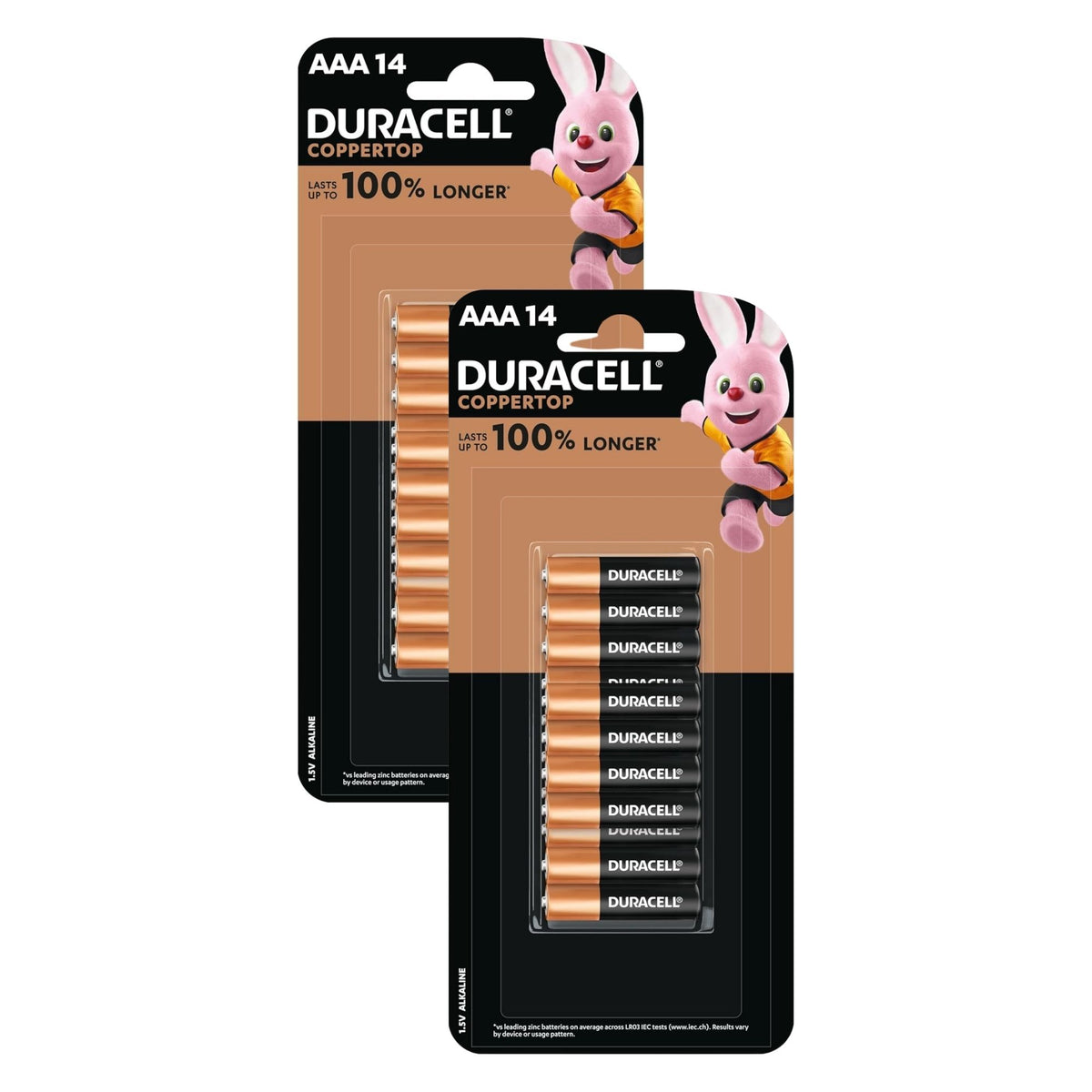 Duracell AAA Batteries 14pk x2