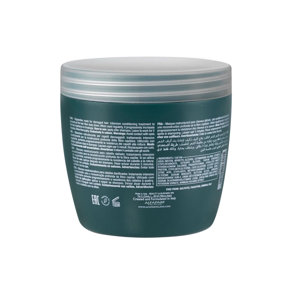 Alfaparf Milano 500ml Semi di Lino Reconstruction Reparative Mask