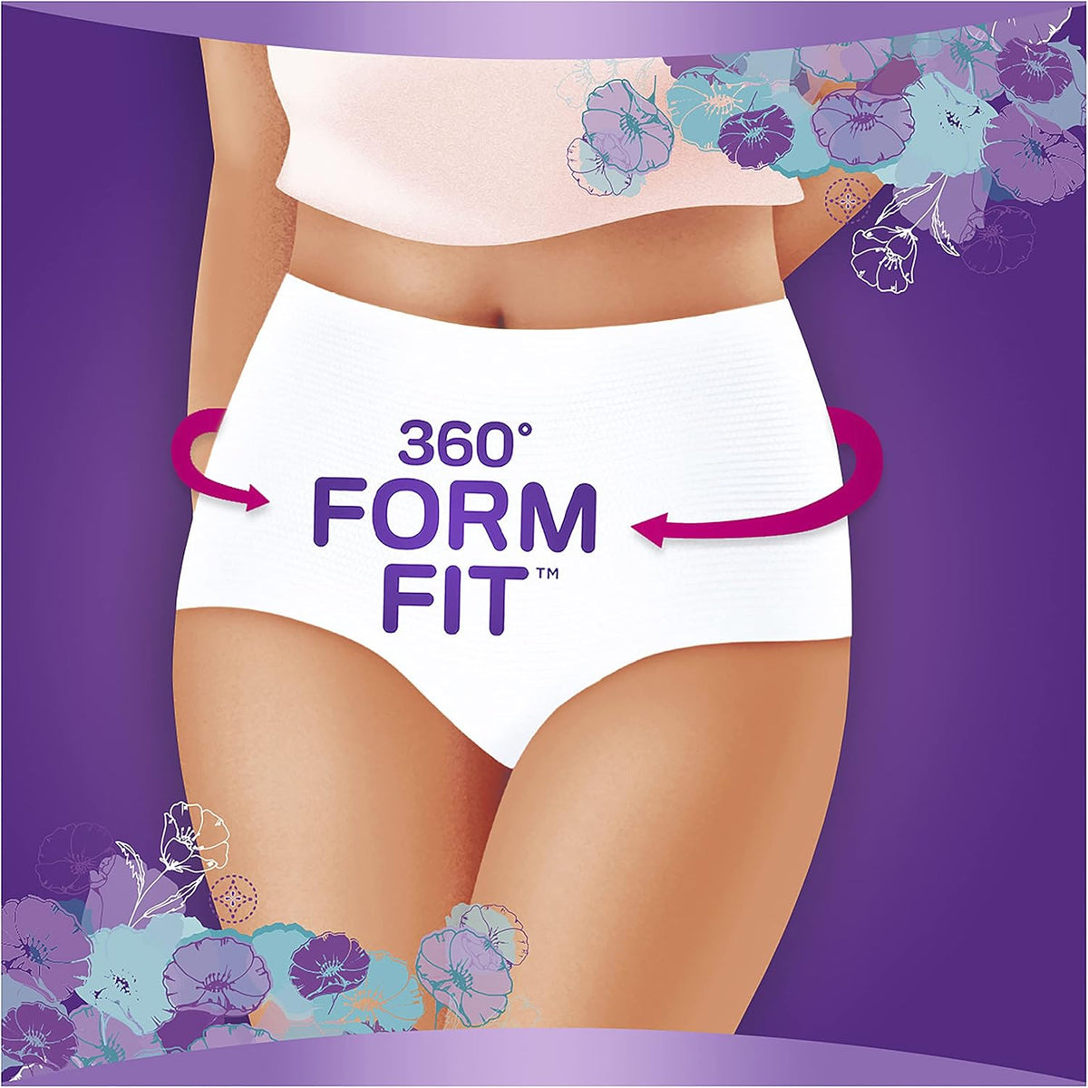Always Discreet Night Pants Large 16-22 95-125cm 70-100cm 8 Pack x3