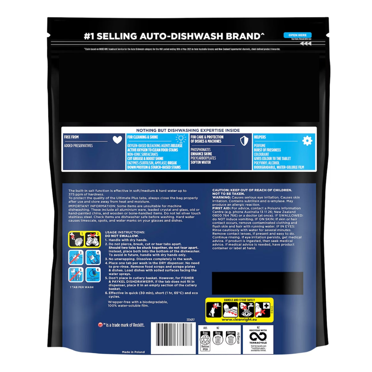 Finish Ultimate Plus x 135 Dishwasher Tablets