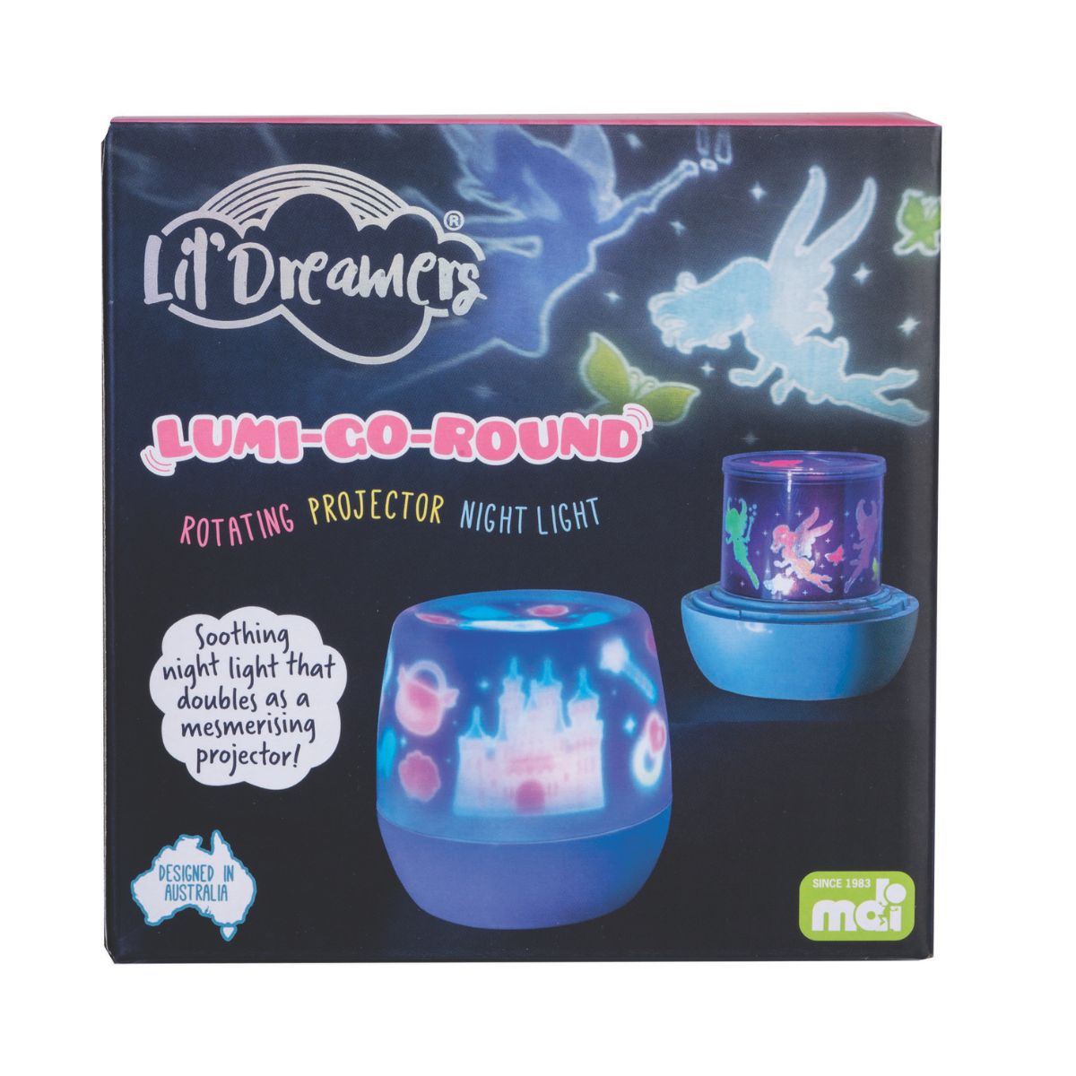Lumi-Go-Round Fairytale Rotating Projector Light