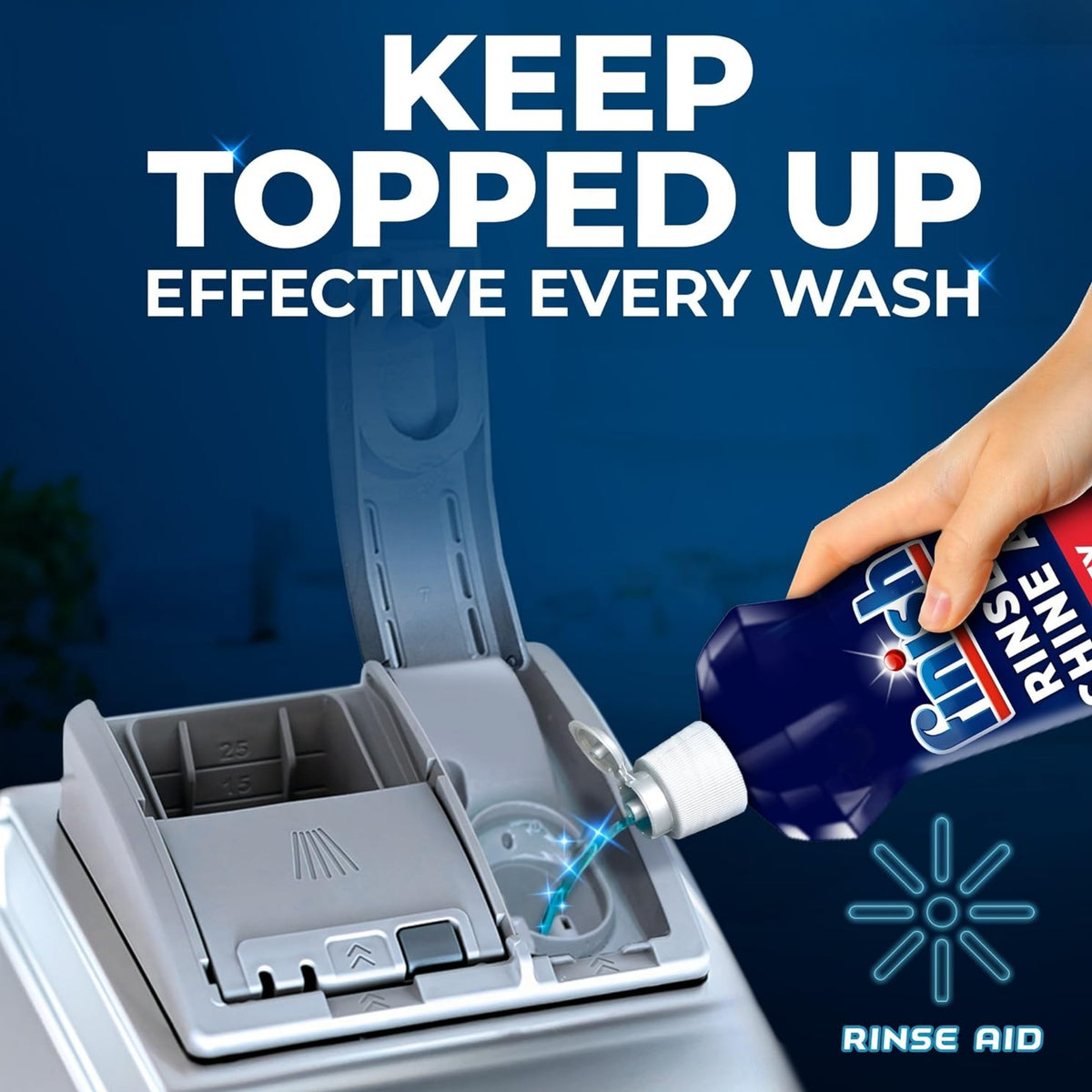 Finish Shine & Dry Regular Rinse Aid 400mL
