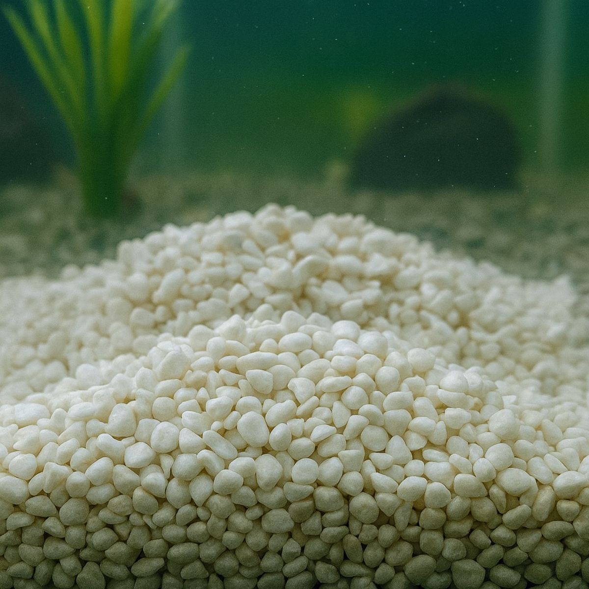 3x Showmaster 4-6mm Snow White Pebbles 5kg