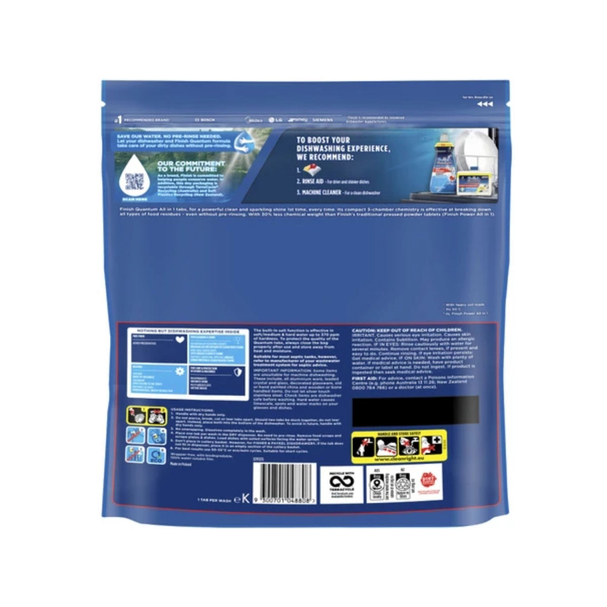 Finish Quantum Lemon x 400 Dishwasher Tablets