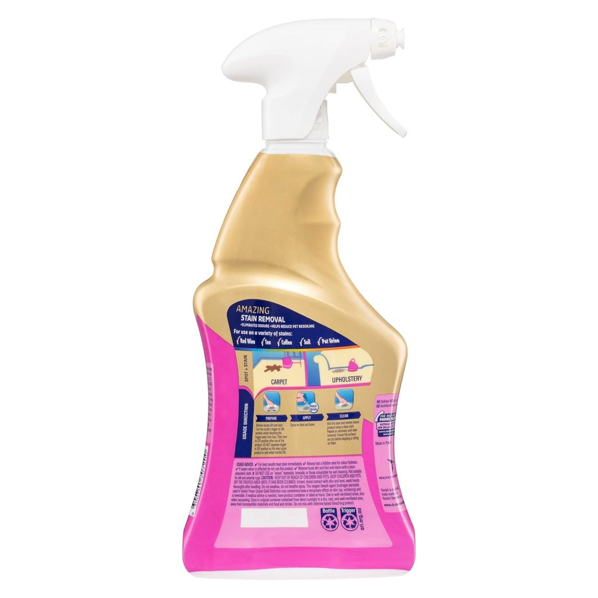 Vanish 410mL 3in1 Oxi Action Gold Carpet Stain Remover x2