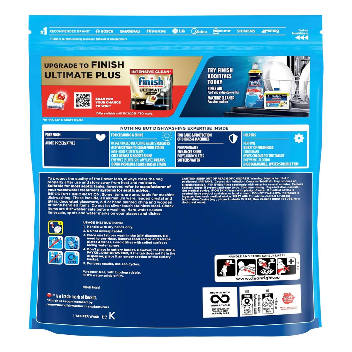 Finish Power Fresh x 183 Dishwasher Tablets