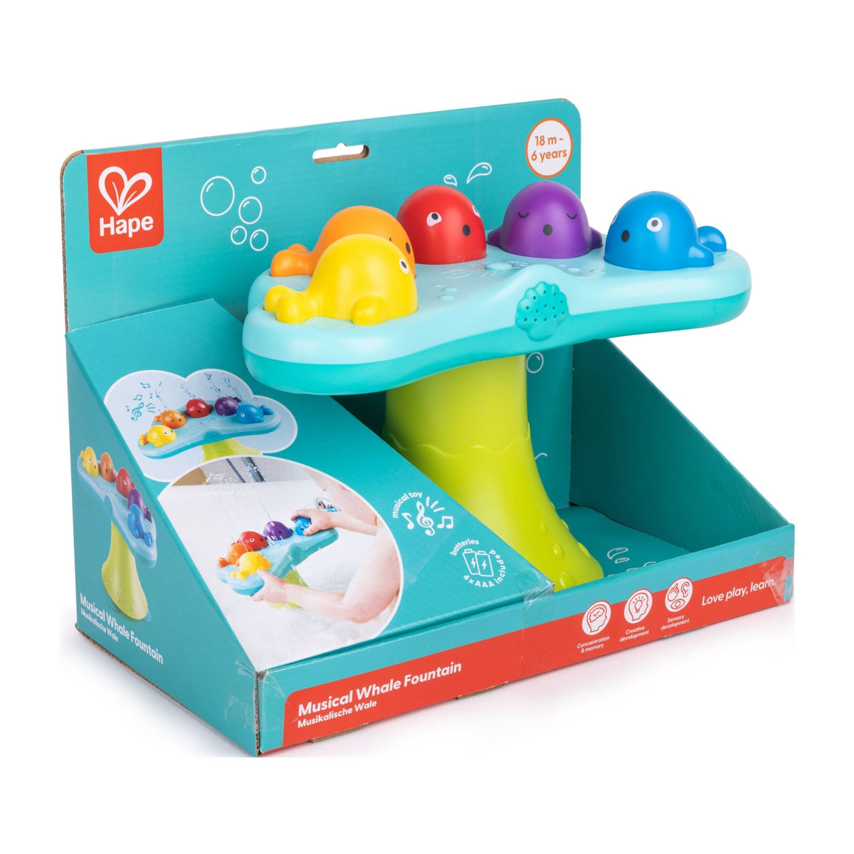 Hape Musical Whale Fountain