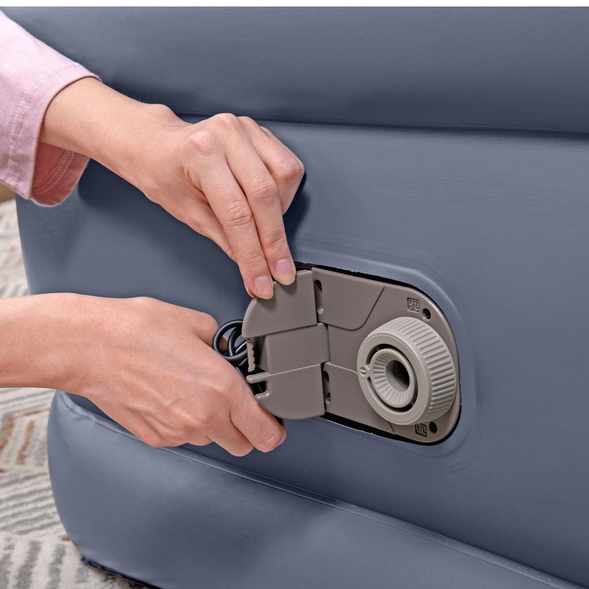 Bestway Twin Tritech Air Mattress with Built in Pump