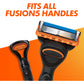 Gillette Fusion 5 Sensitive Power Handle +2 Cartridges