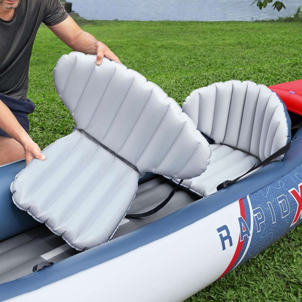Hydro Force Rapid X2 Inflatable Kayak Set