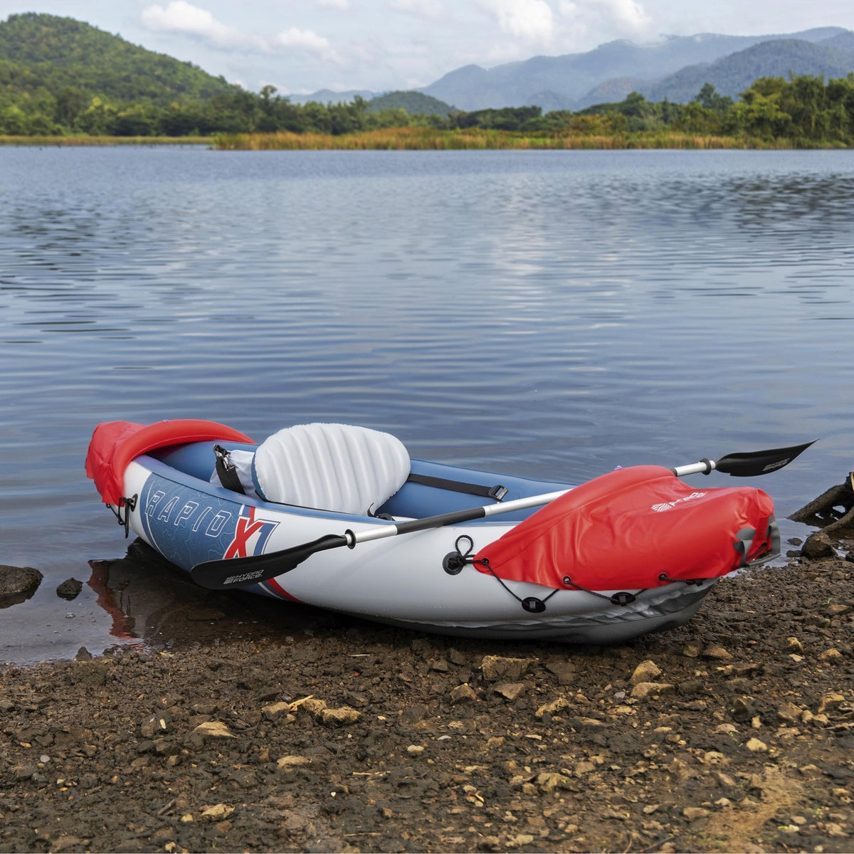 Hydro Force Rapid X1 Inflatable Kayak Set