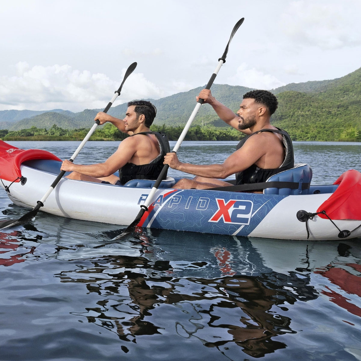 Hydro Force Rapid X2 Inflatable Kayak Set