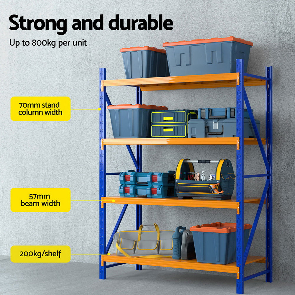 2Mx1.5M Warehouse Shelving Garage Rack