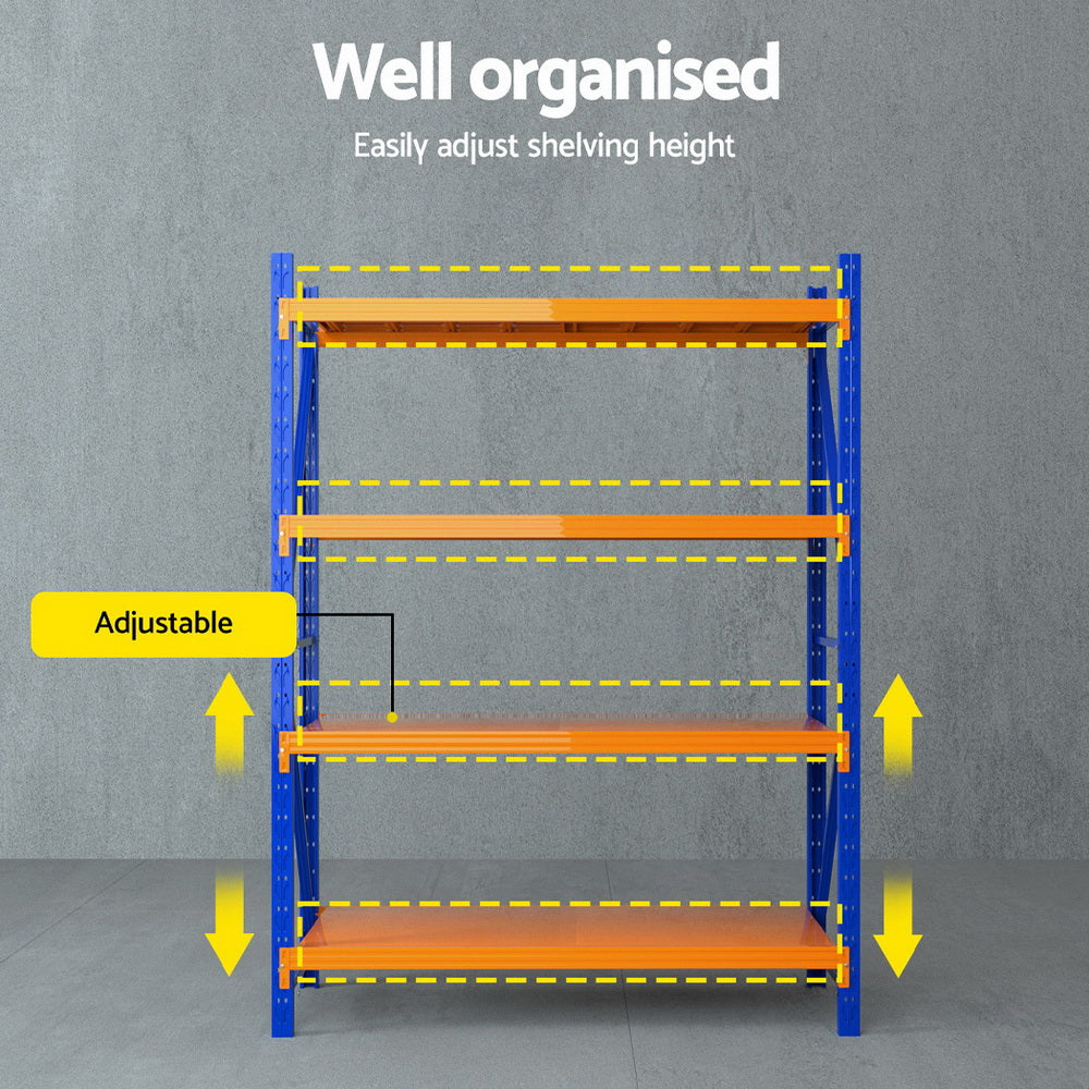 2Mx1.5M Warehouse Shelving Garage Rack