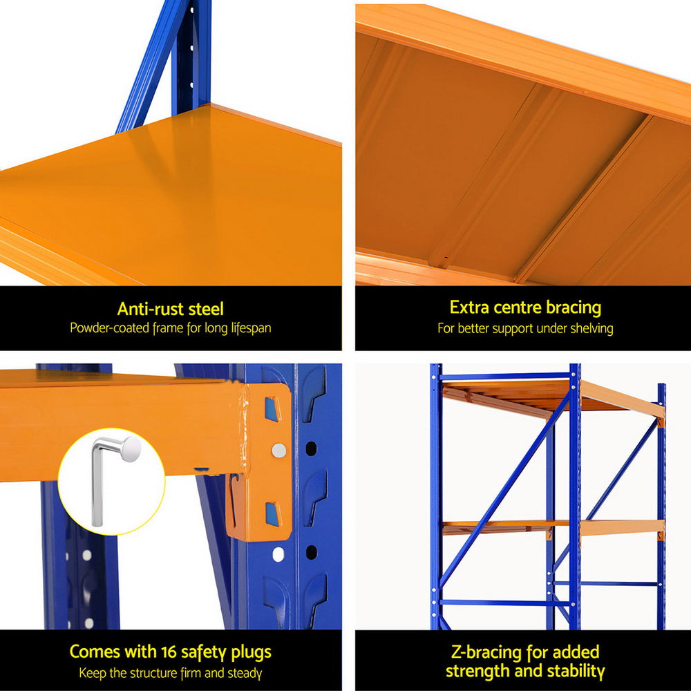 2Mx1.5M Warehouse Shelving Garage Rack