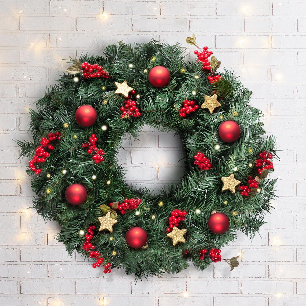 Christmas Wreath 60cm - Green