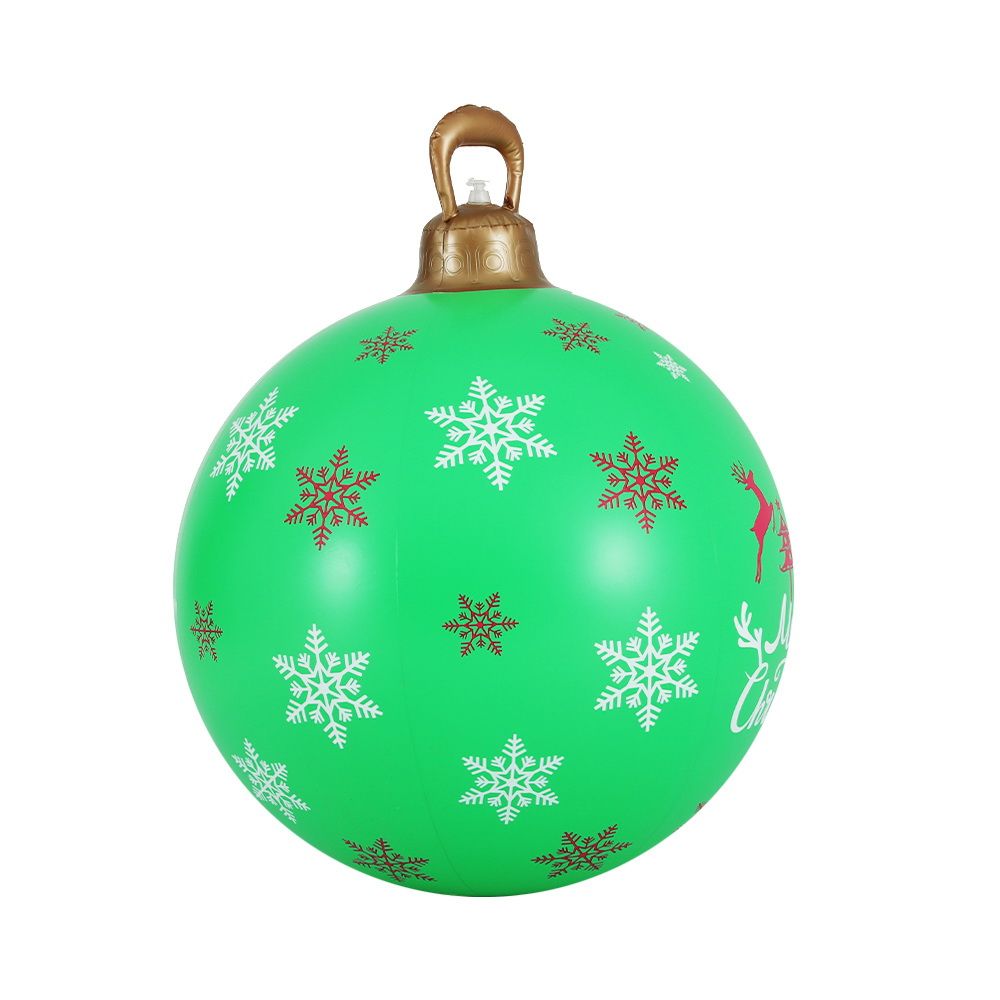 Christmas Inflatable Ball 60cm Decoration Giant Bauble - Green