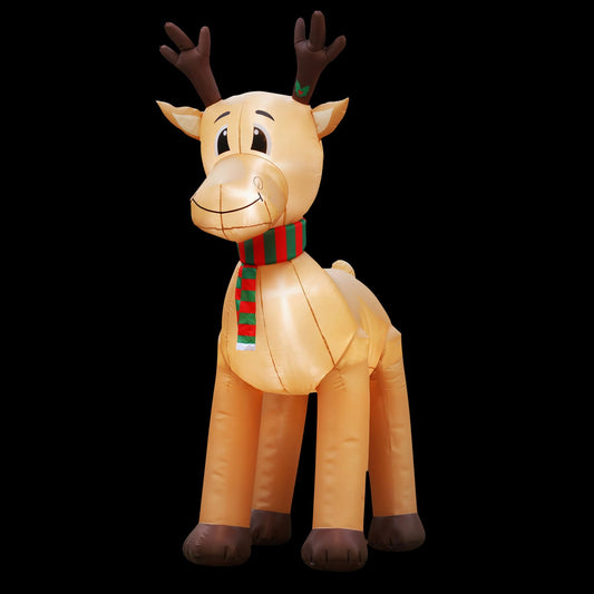 Christmas Inflatable Reindeer 5M Giant Deer Outdoor Air-Powered Light