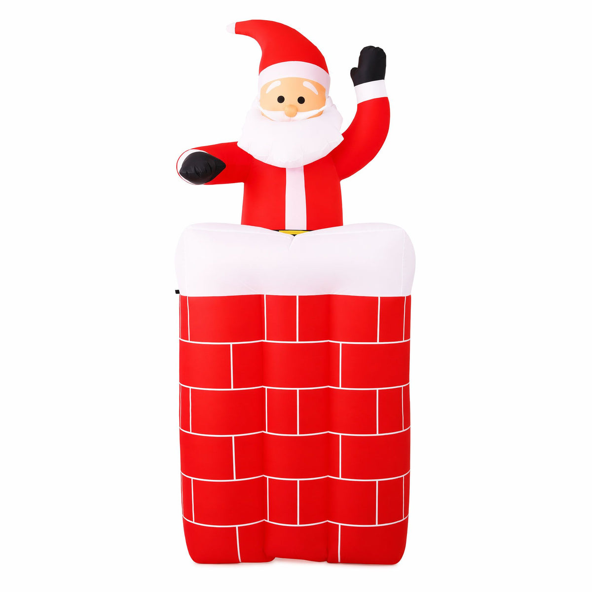 Christmas Inflatable Archway with Santa - 1.8M Xmas Decor LED